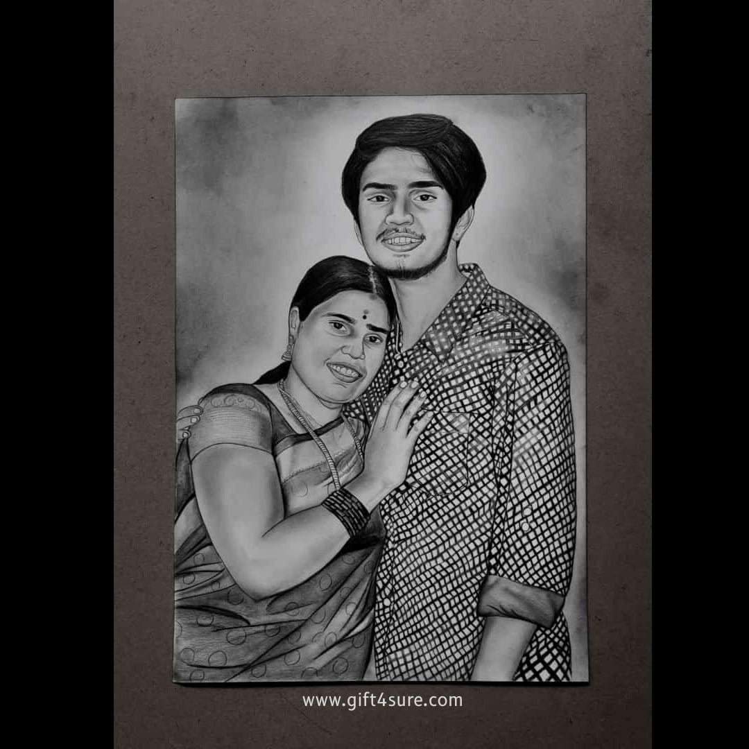 PREMIUM HANDMADE PENCIL SKETCH