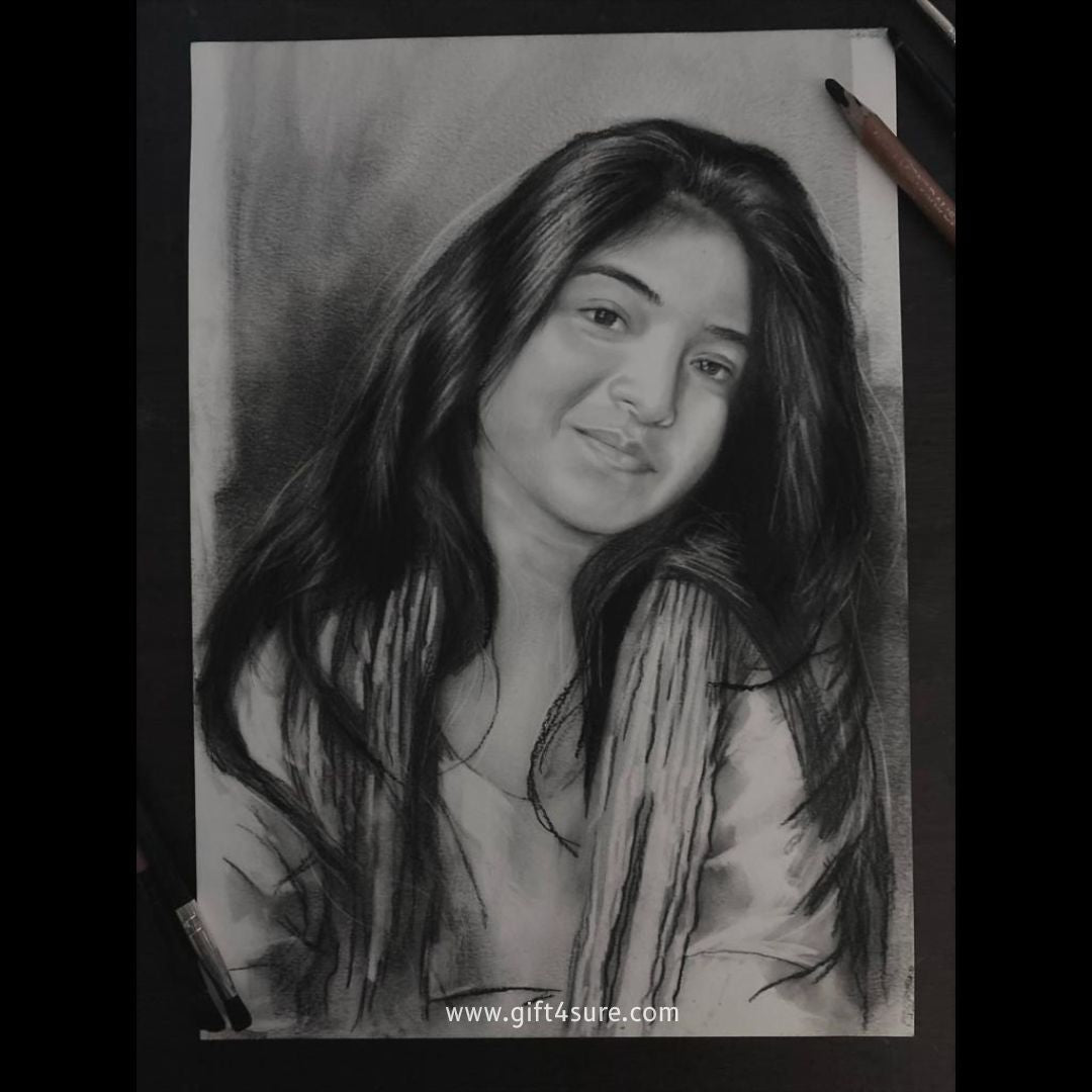 PREMIUM HANDMADE PENCIL SKETCH