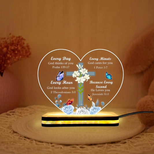 BIBLE VERSE ACRYLIC LED LAMP