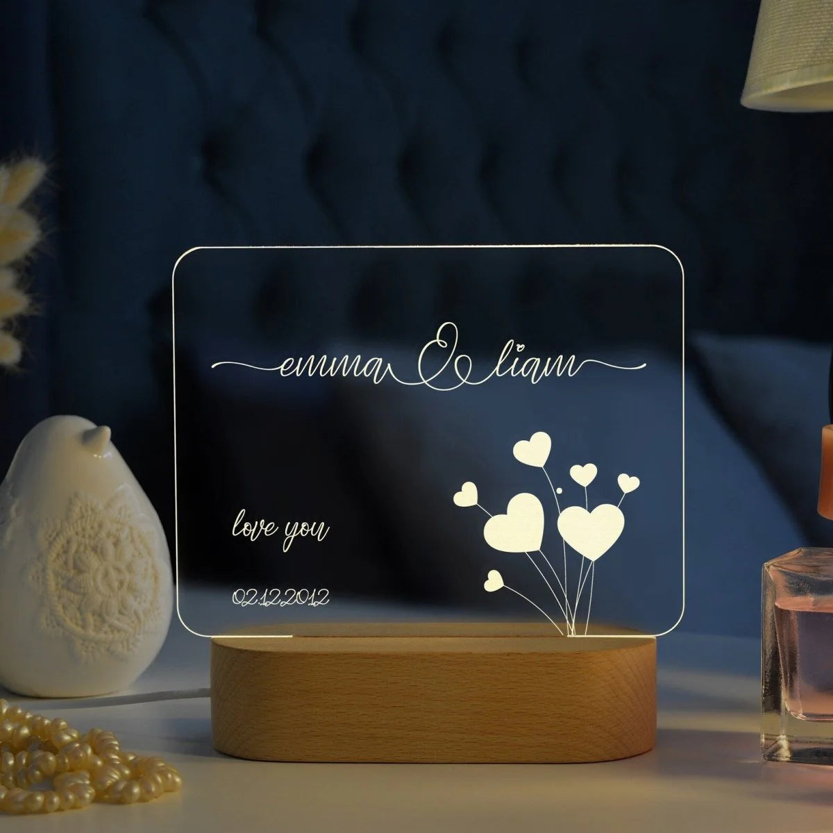 ACRYLIC LED NAME LAMP - 1