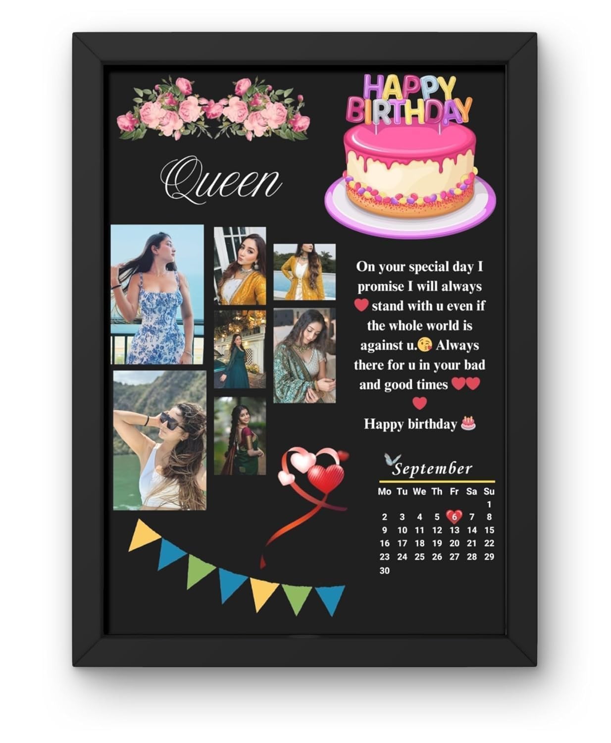 🎁 BIRTHDAY PHOTO FRAME-3 (100% off)