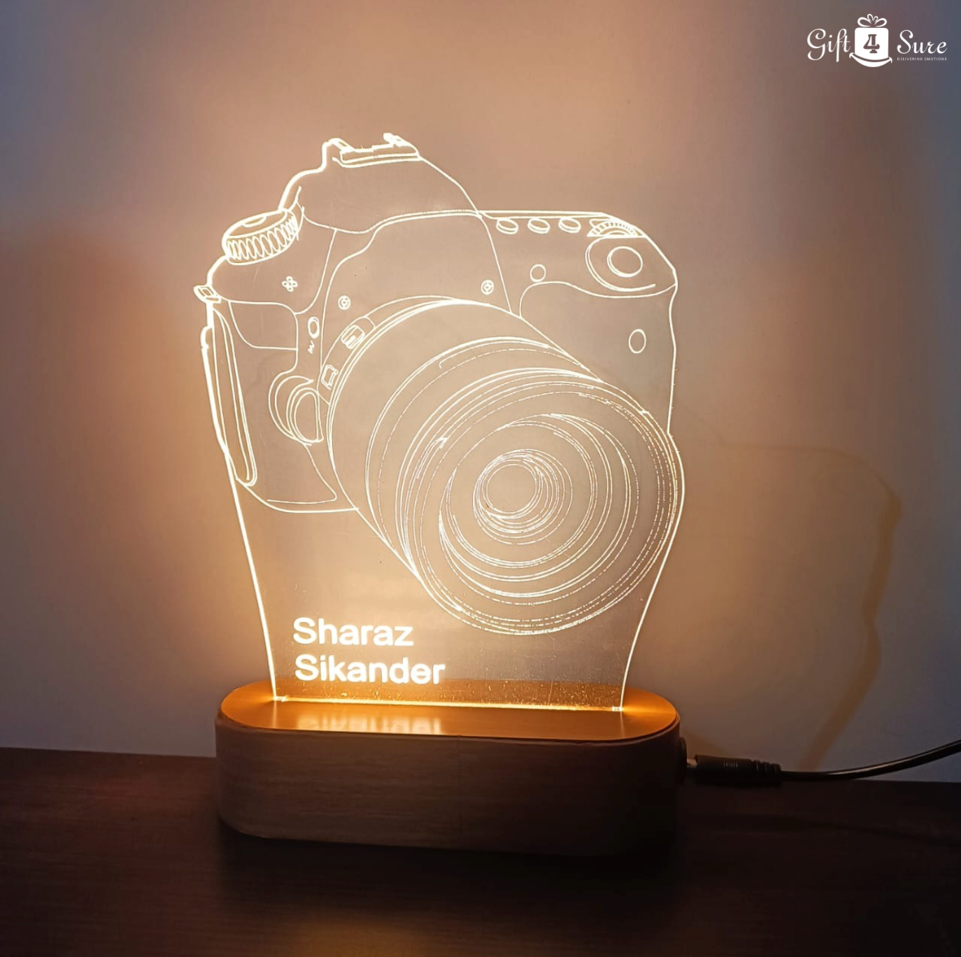 DSLR CAMERA ILLUSION LAMP - PREMIUM QUALITY