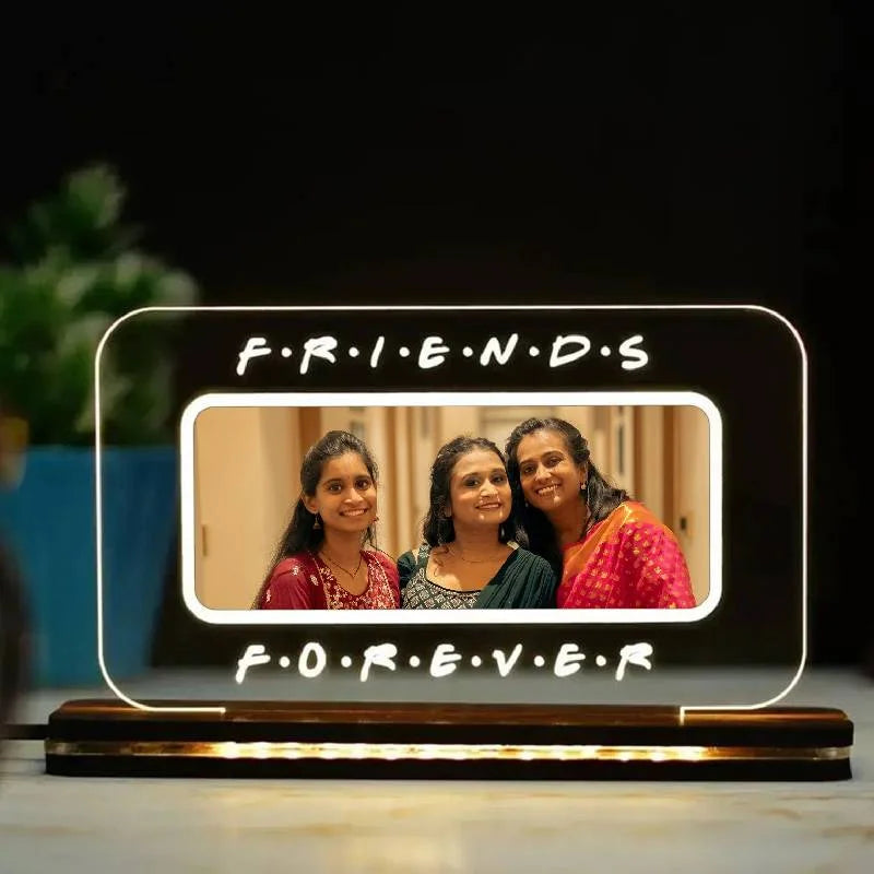 FRIENDS FORVER ACRYLIC LED LAMP