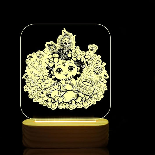 BAAL KRISHNA ACRYLIC LED LAMP