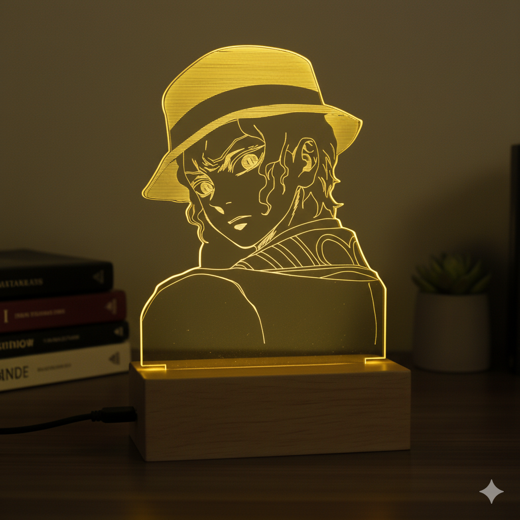 DEMON SLAYER: MUZAN KIBUTSUJI ANIME LED LAMP (MULTICOLOR)
