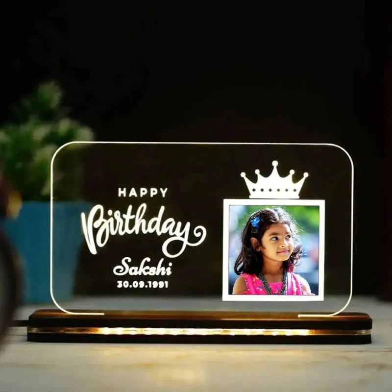 HAPPY BIRTHDAY ACRYLIC LED LAMP