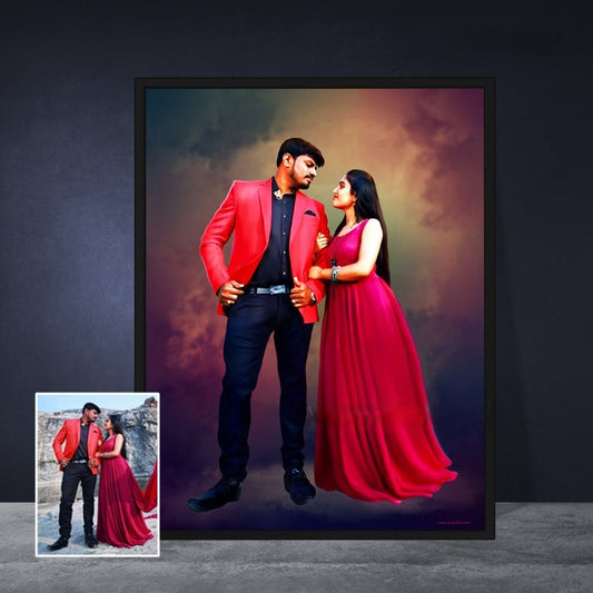 PREMIUM OIL SMUDGE PAINTING