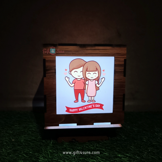 VALENTINE SPECIAL - REVOLVING PHOTO LAMP