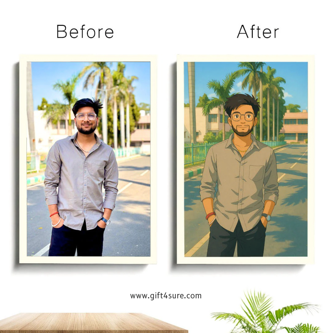 CUSTOMISED GHIBLI ART STYLE FRAMES