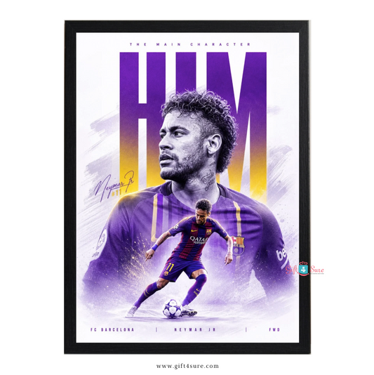 FOOTBALL LEGEND NEYMAR JR. FRAME-2