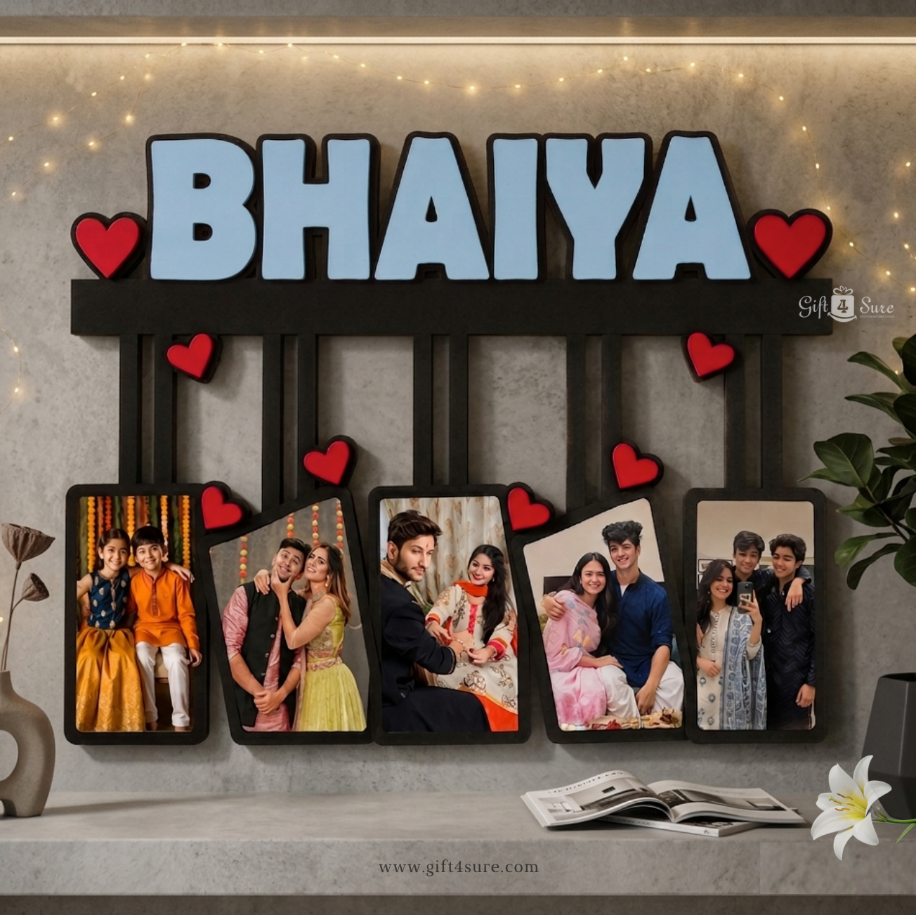 BHAIYA PHOTO COLLAGE FRAME