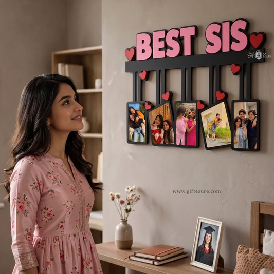 BEST SIS PHOTO COLLAGE FRAME