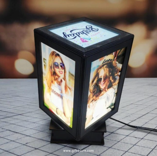 CUSTOMISED REVOLVING PHOTO LAMP