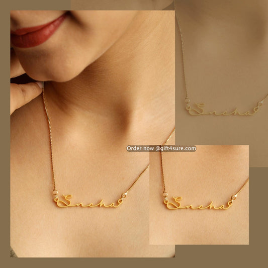 🎁 SIGNATURE STYLE NAME NECKLACE (100% off)