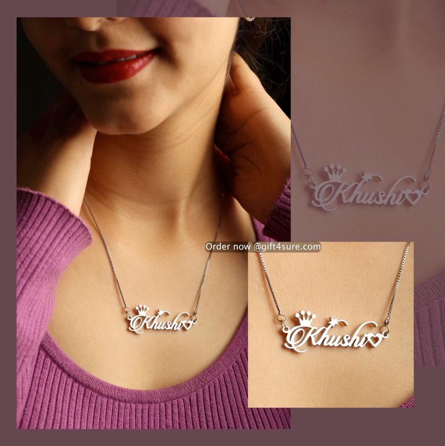 🎁 SPECIAL STYLE NAME NECKLACE (100% off)