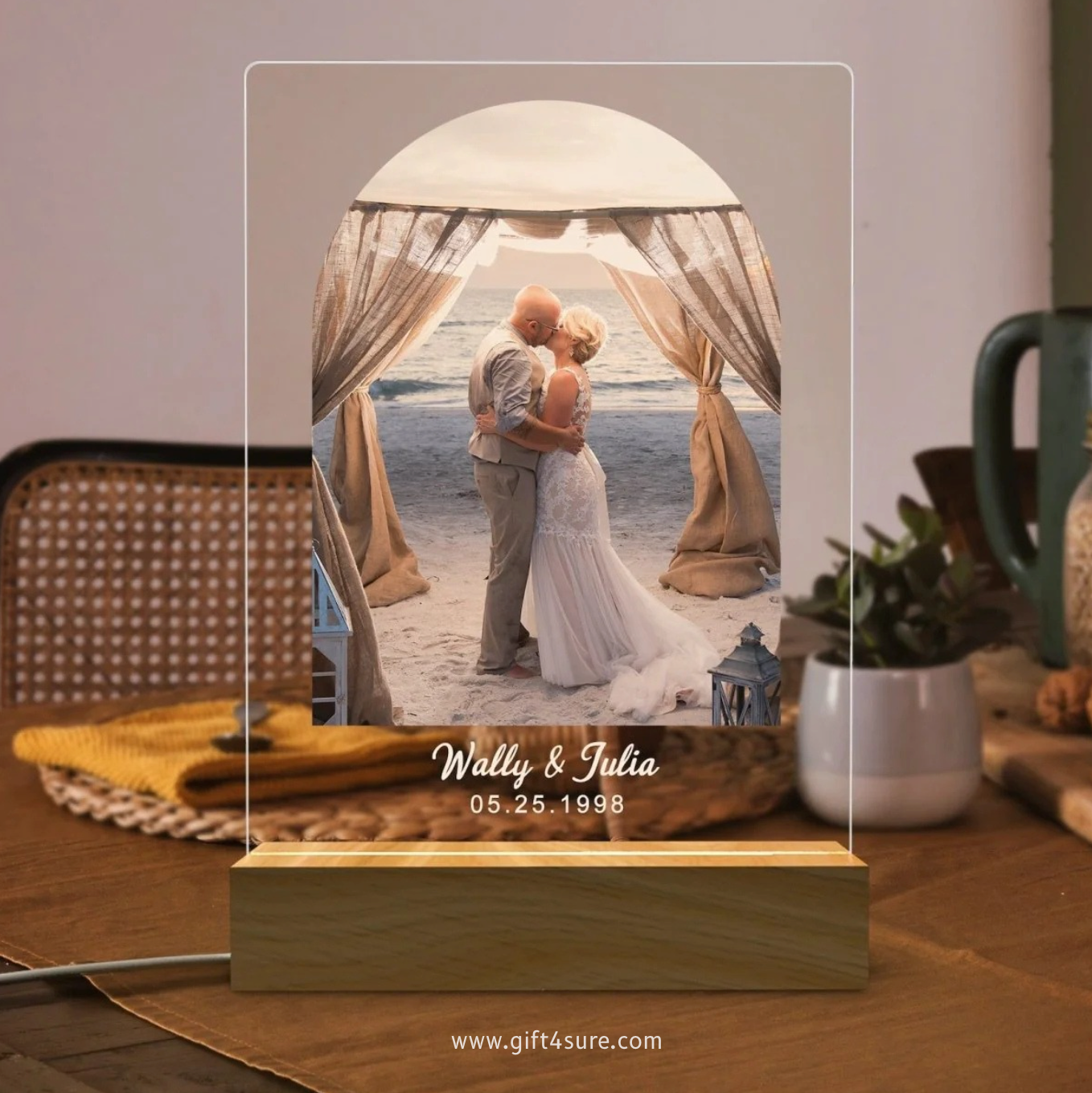 WEDDING SPECIAL ACRYLIC LED LAMP