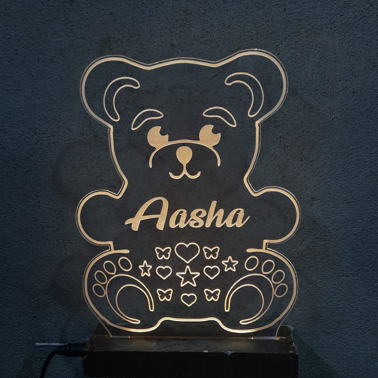 TEDDY ACRYLIC LAMP