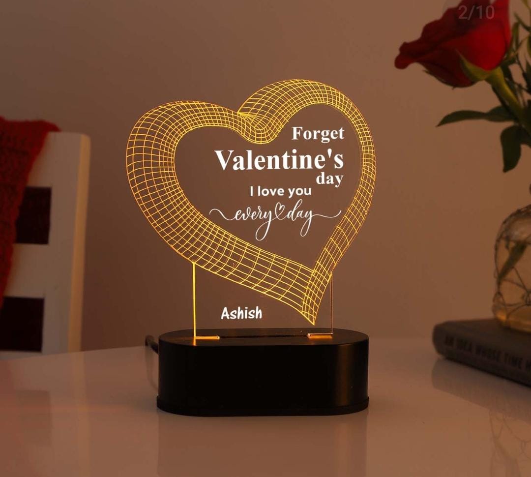 HEART ILLUSION LAMP - PREMIUM QUALITY