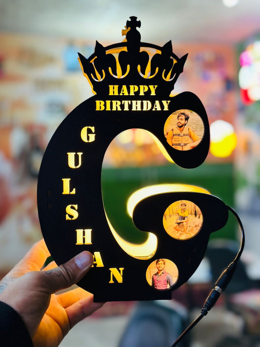 LED ALPHABET with PHOTO