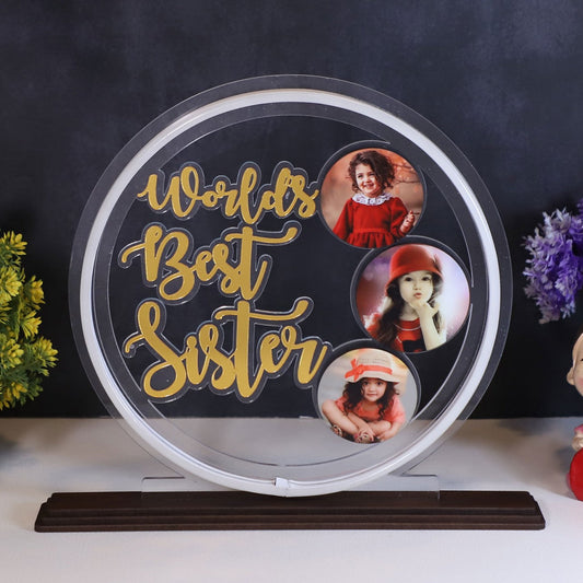 WORLD'S BEST SISTER NEON LED