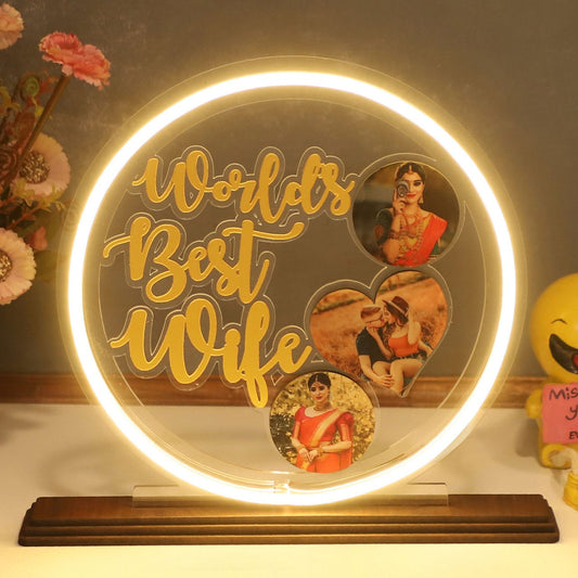 WORLD'S BEST WIFE NEON LED