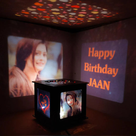 REVOLVING PHOTO SHADOW BOX