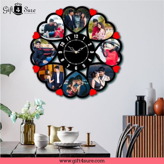 HEART WALL CLOCK