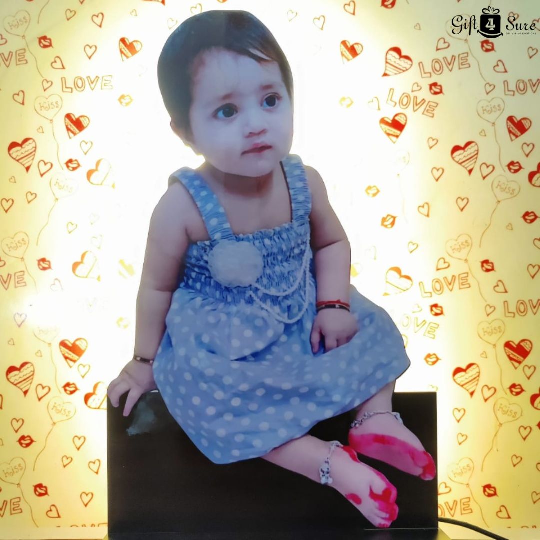 BABY LED CUT-OUT FRAME – Gift 4 Sure