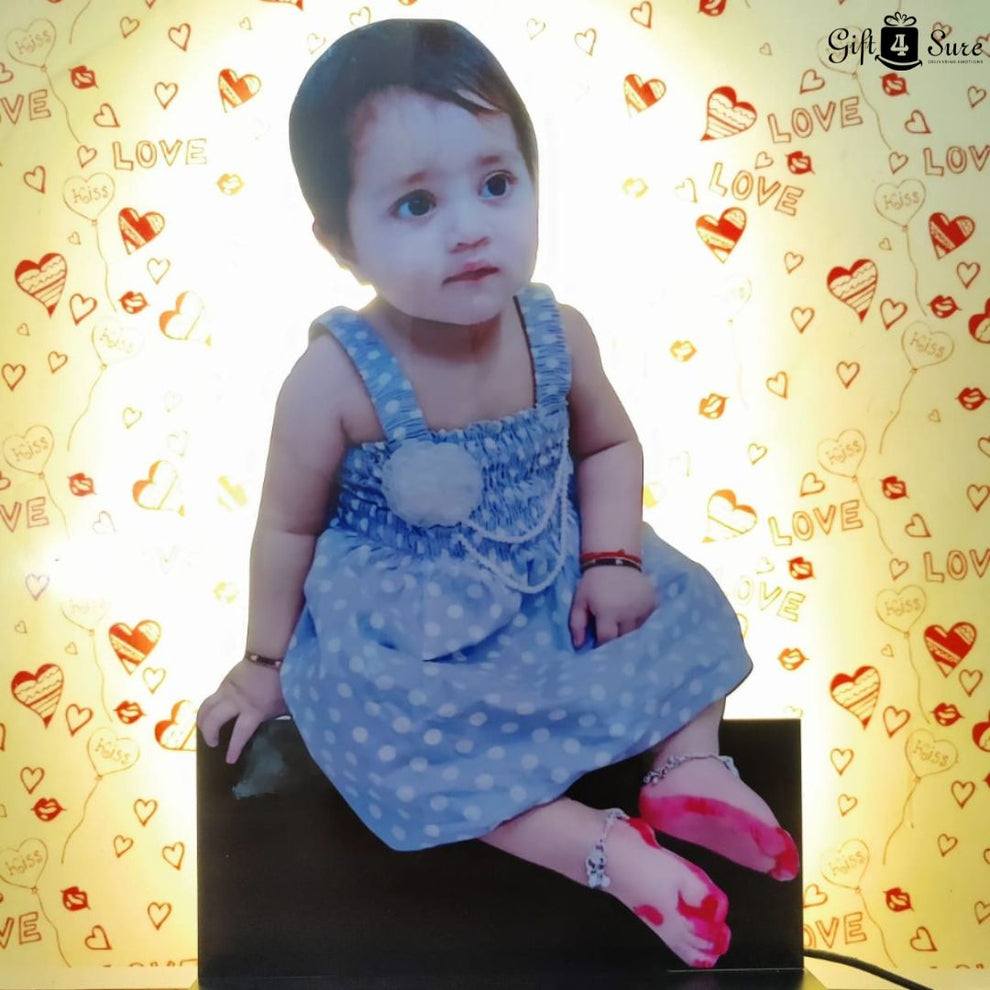 BABY LED CUT-OUT FRAME – Gift 4 Sure