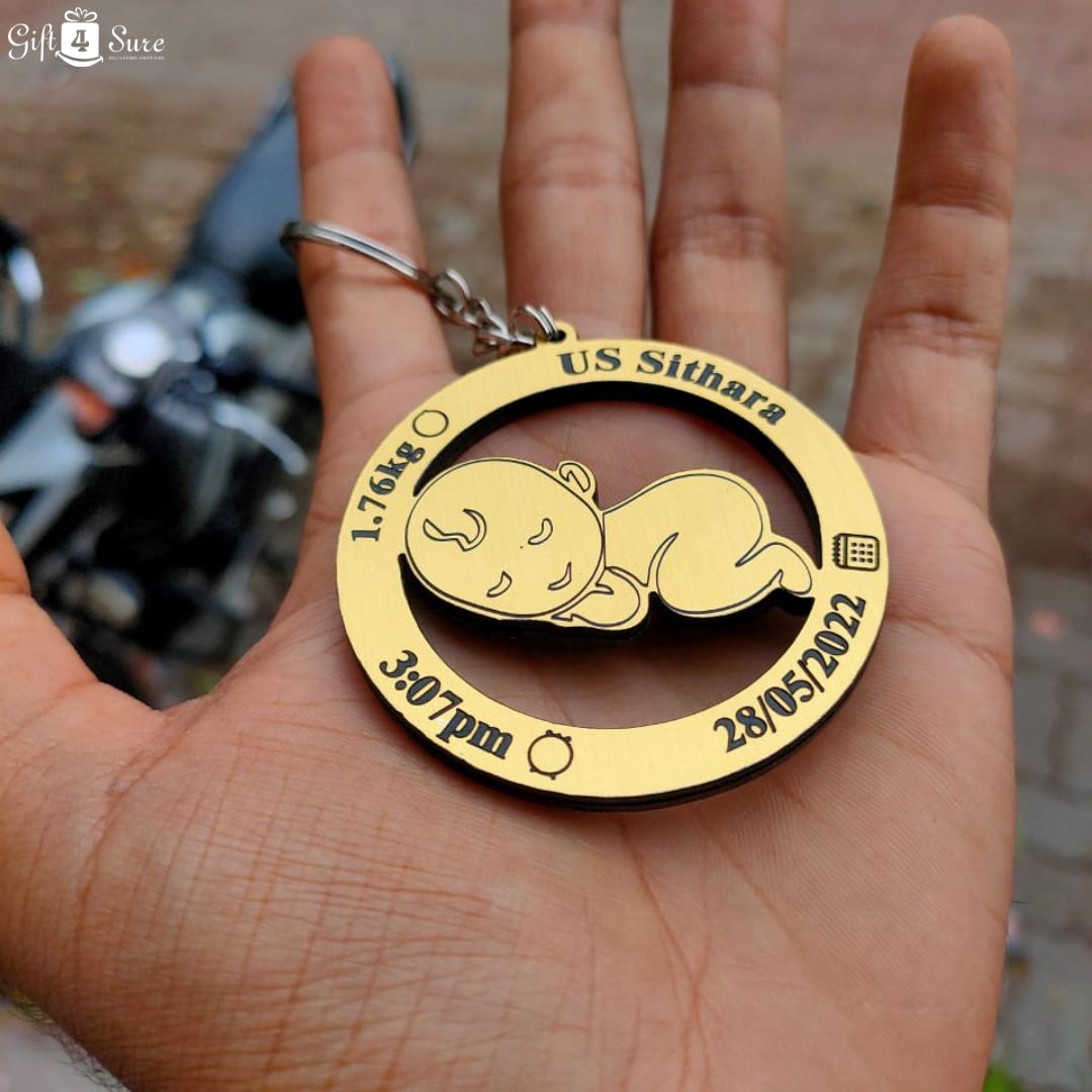 CUSTOMISE BABY KEYCHAIN – Gift 4 Sure