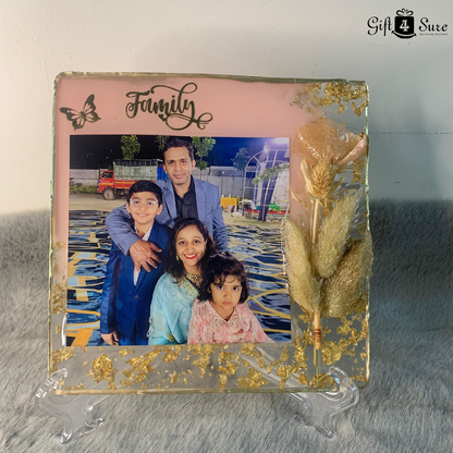 HANDMADE FAMILY RESIN FRAME 1.0