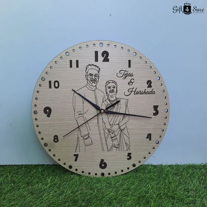 SKETCH WALL CLOCK