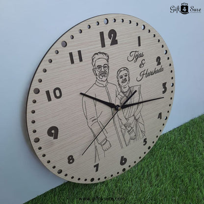 SKETCH WALL CLOCK