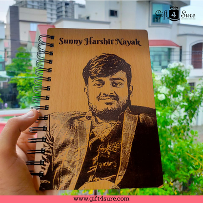 CUSTOMISE PHOTO ENGRAVED DIARY