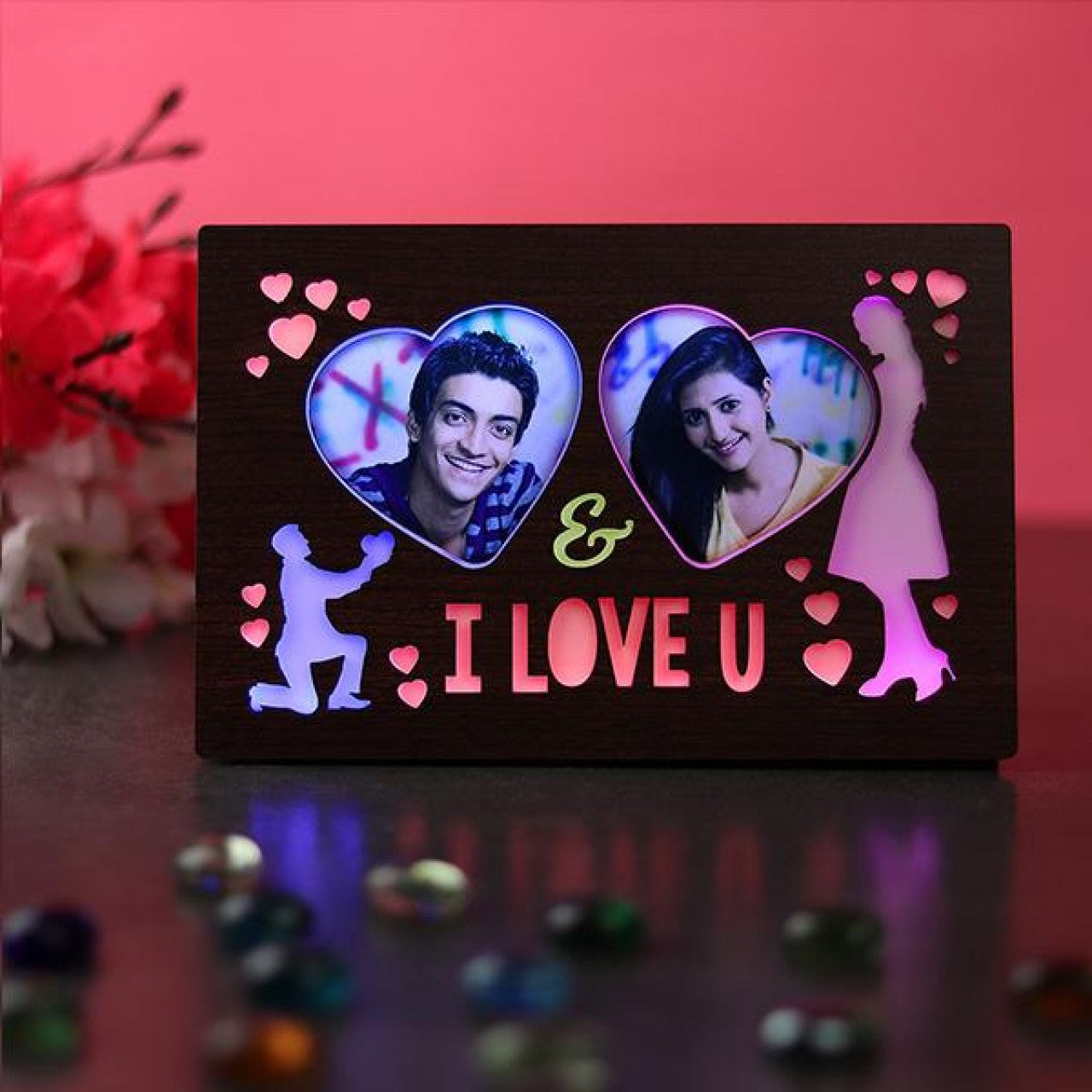 I LOVE YOU LED PHOTO FRAME