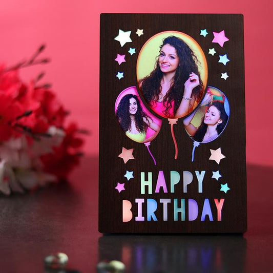 HAPPY BIRTHDAY LED PHOTO FRAME