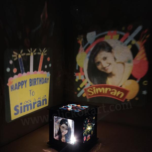 BIRTHDAY THEME PHOTO SHADOW BOX