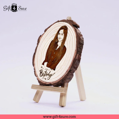 NATURAL WOOD PHOTO FRAME