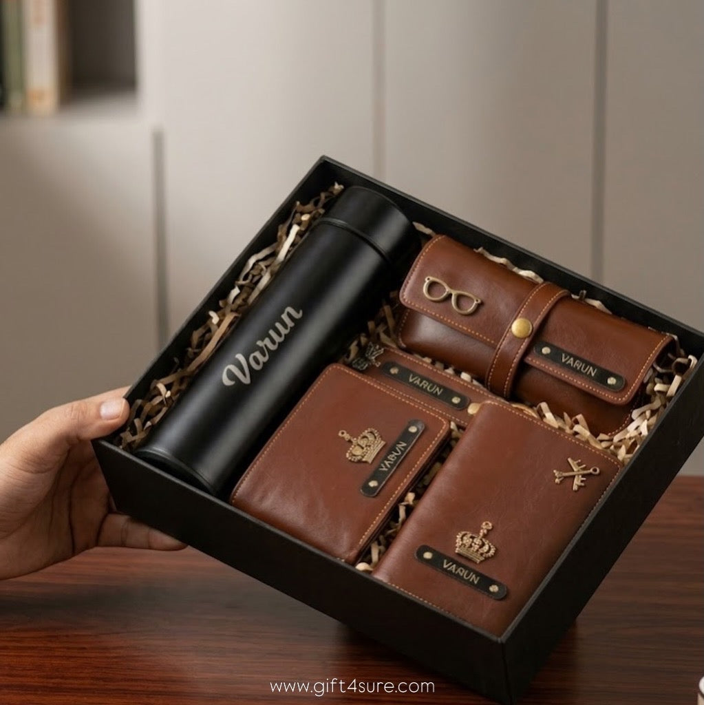 PREMIUM MEN'S BOTTLE & WALLET COMBO