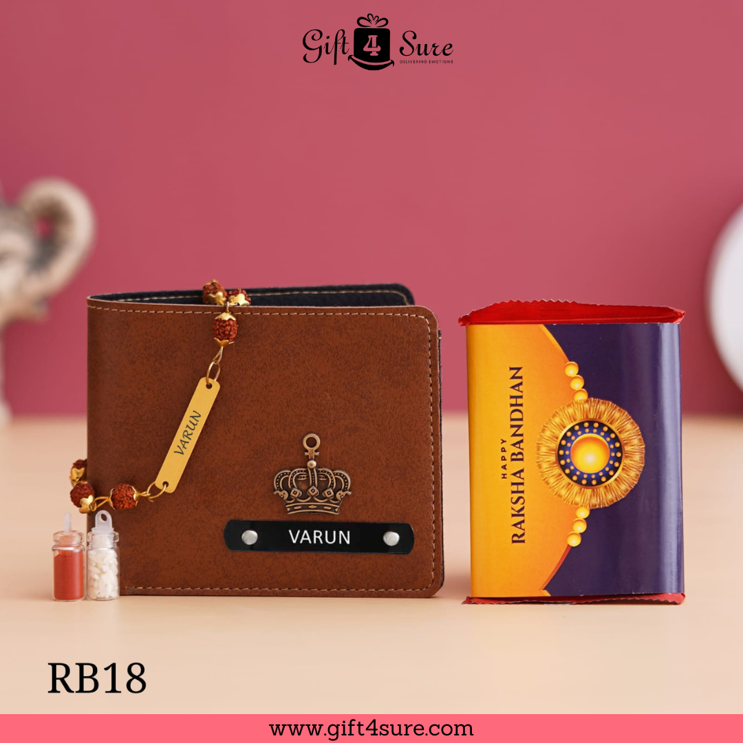 IMPORTED MEN'S WALLET RAKHI COMBO