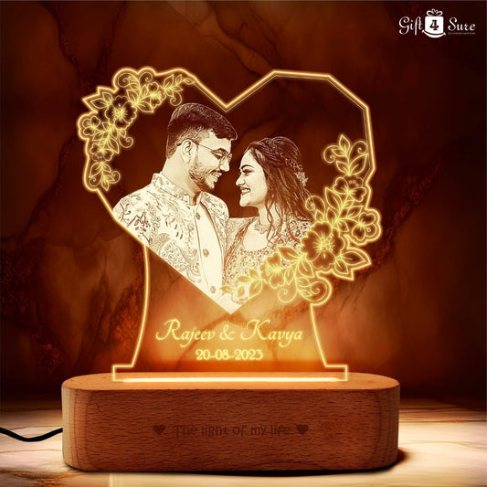 PHOTO ENGRAVED ILLUSION LAMP