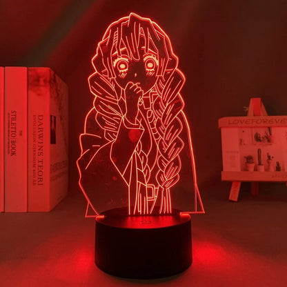 DEMON SLAYER: MITSURI KANROJI ANIME LED LAMP (MULTICOLOR)