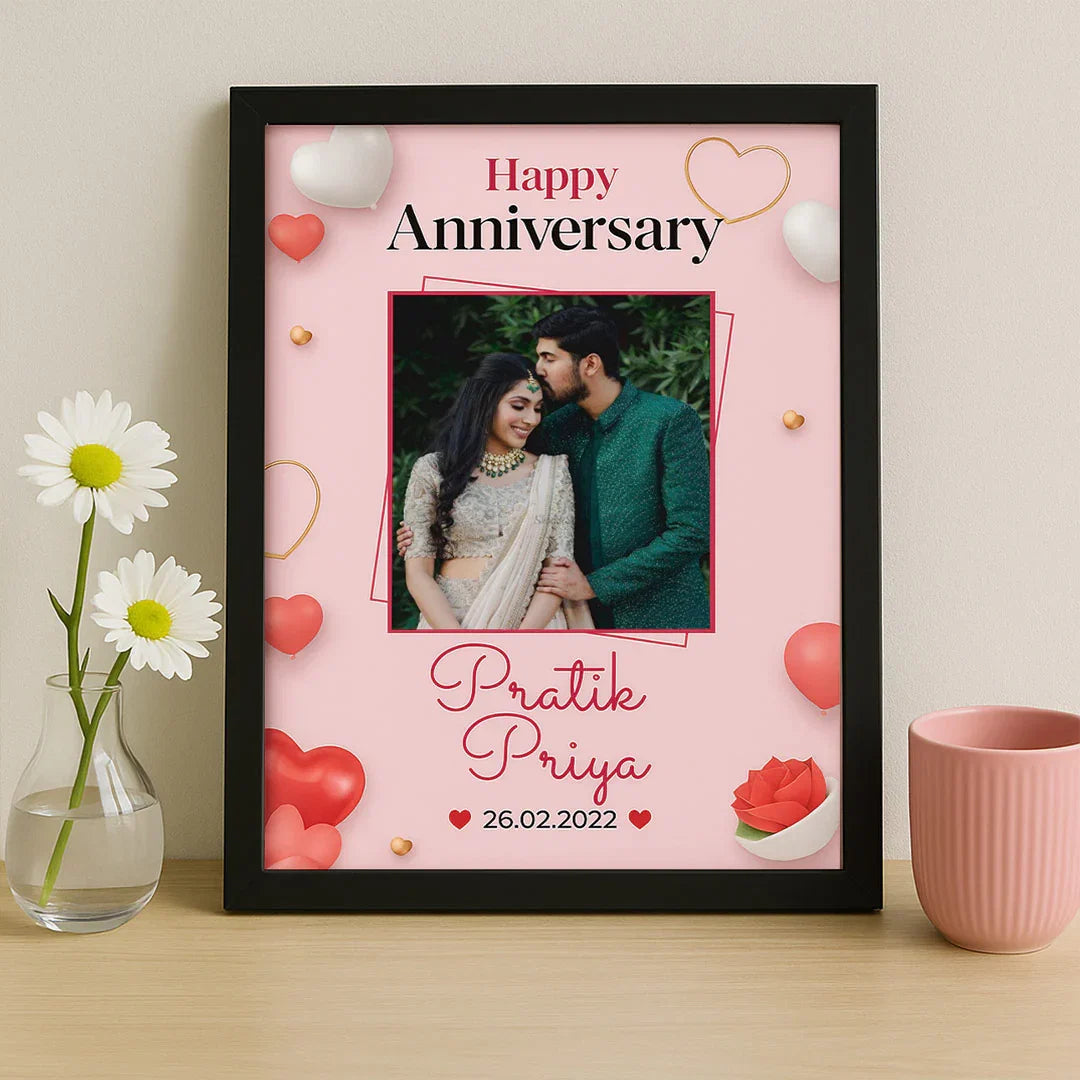🎁 ANNIVERSARY PHOTO FRAME - 14 (100% off)