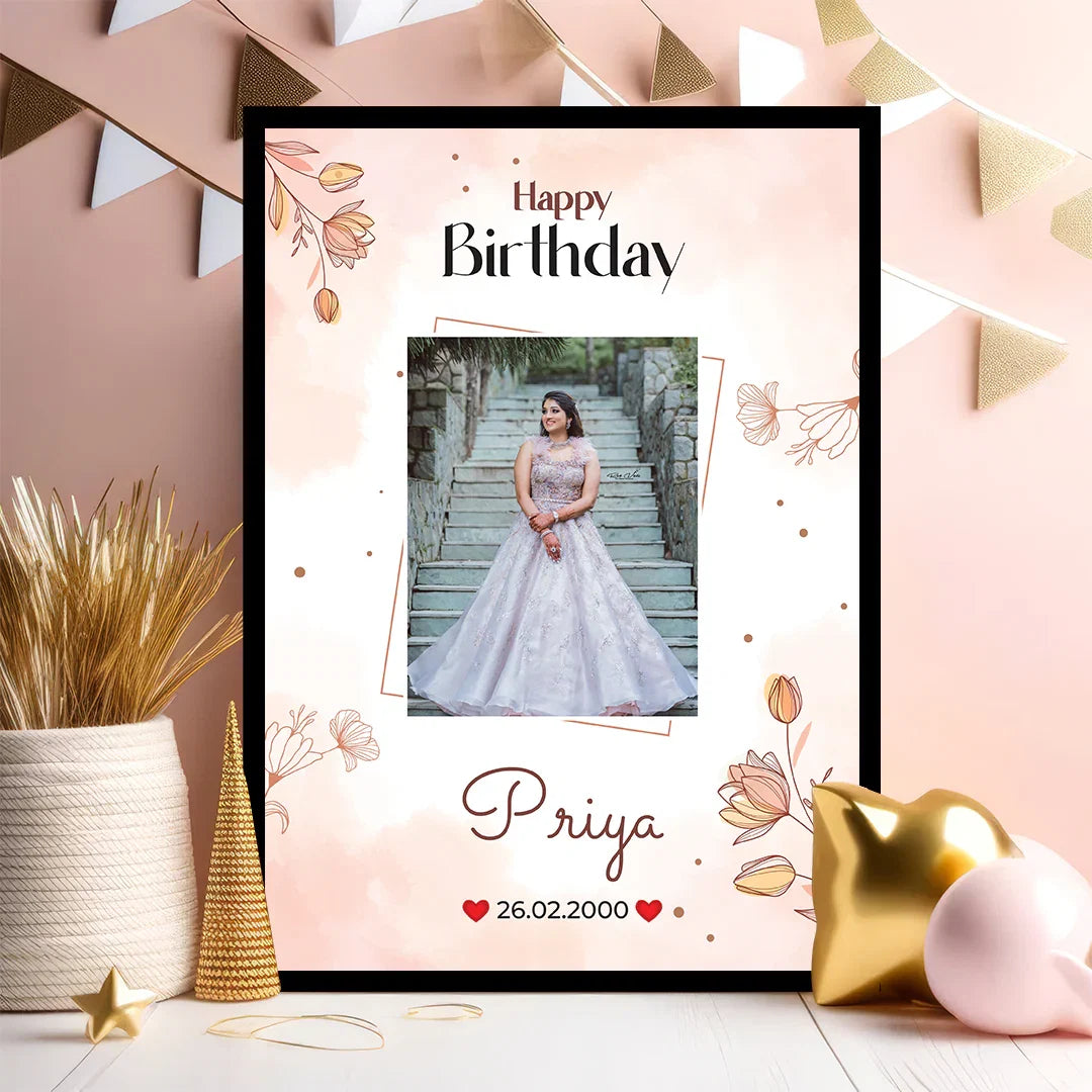 🎁 BIRTHDAY PHOTO FRAME-11 (100% off)
