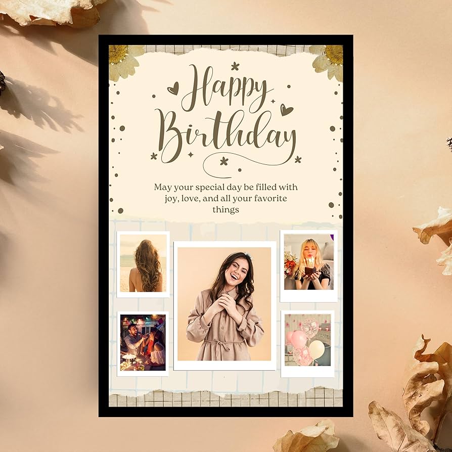 🎁 BIRTHDAY PHOTO FRAME-9 (100% off)
