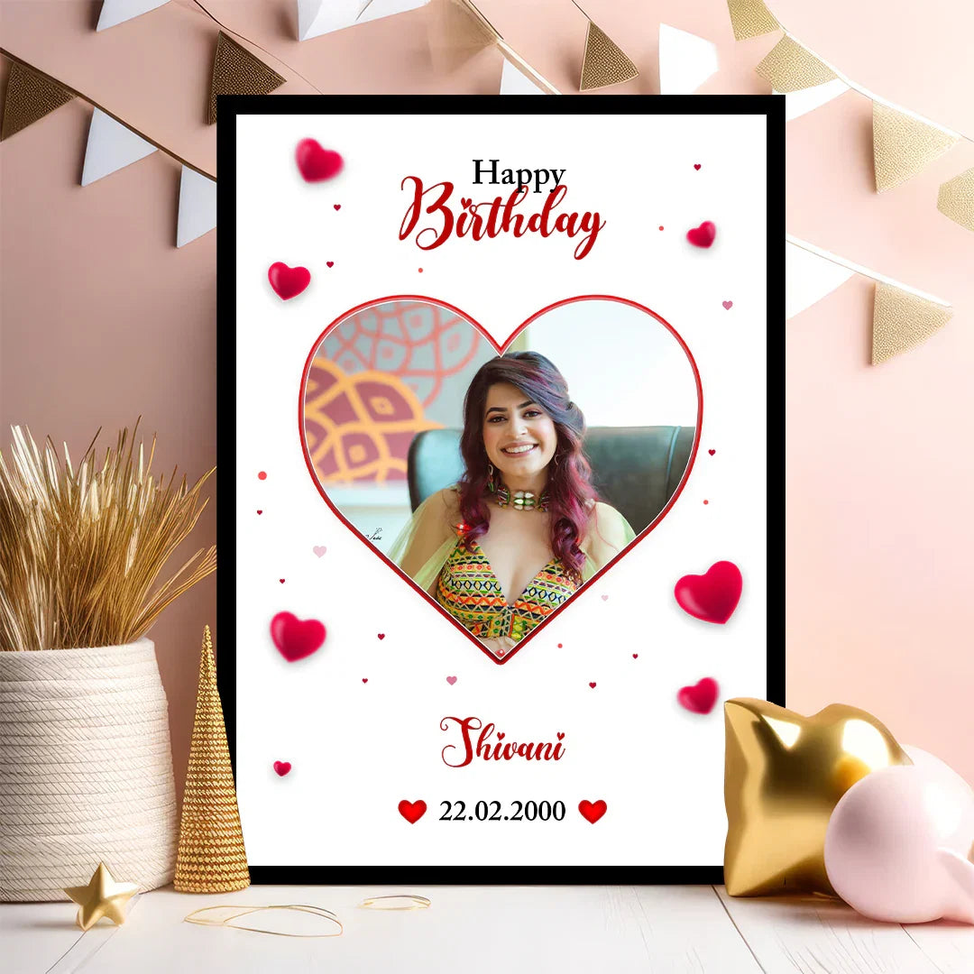 🎁 BIRTHDAY PHOTO FRAME-16 (100% off)