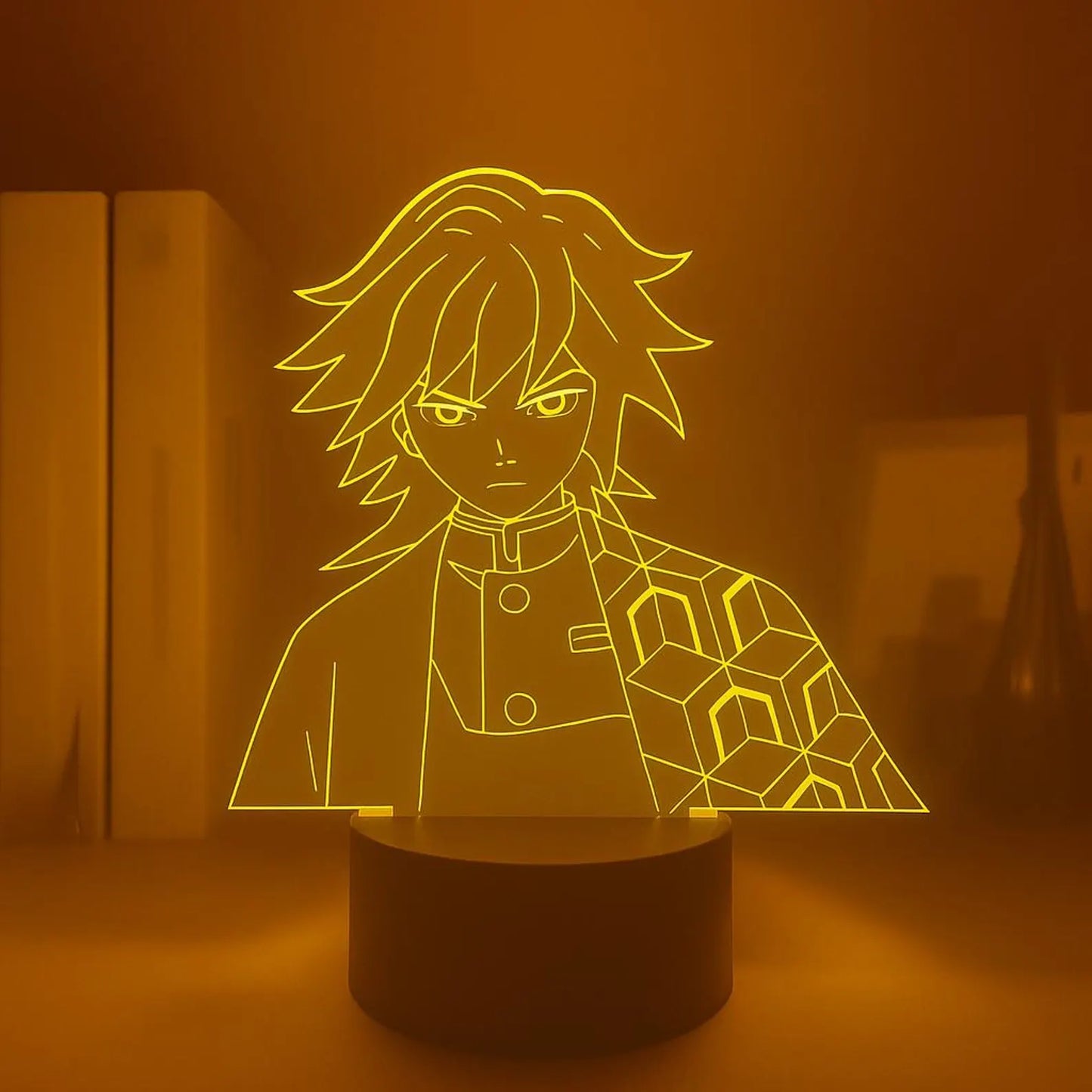 DEMON SLAYER: GIYU TOMIOKA ANIME LED LAMP (MULTICOLOR)