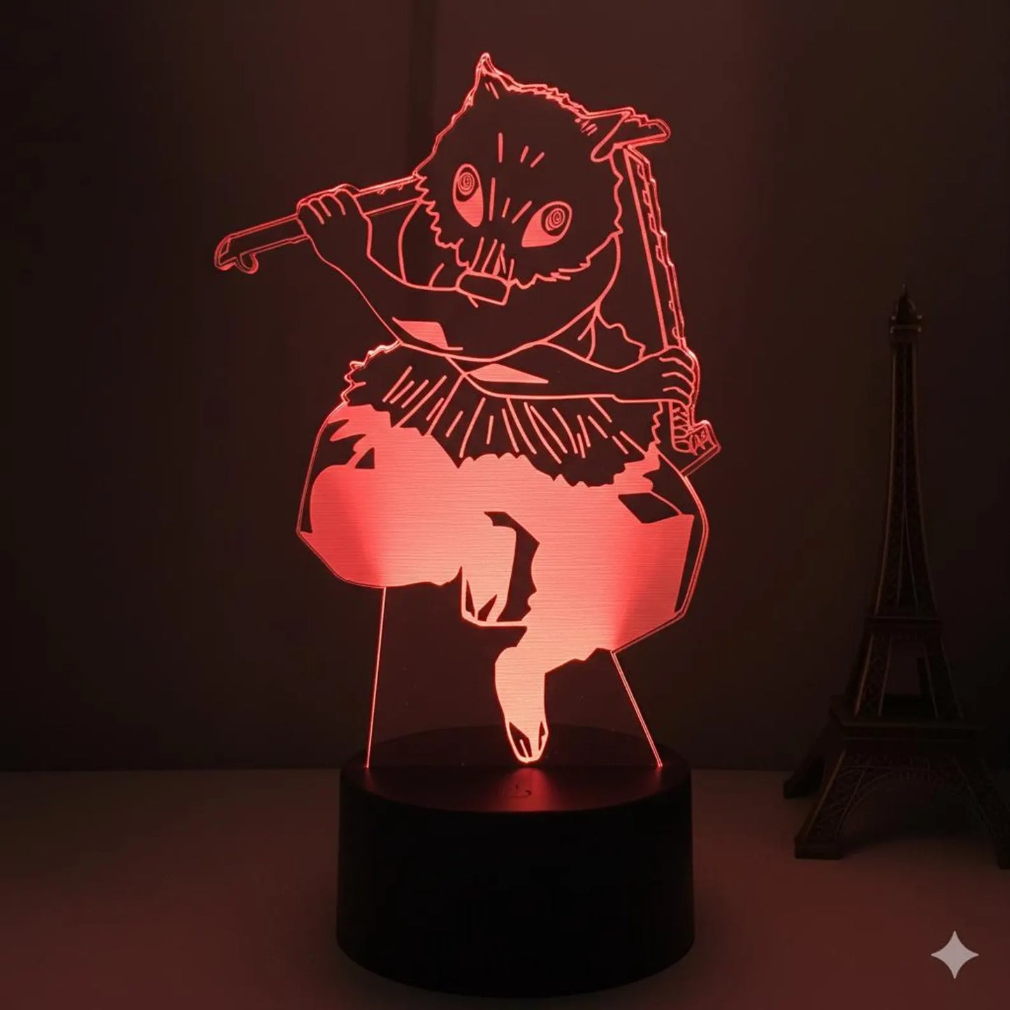 DEMON SLAYER: INOSUKE HASHIBIRA ANIME LED LAMP (MULTICOLOR)