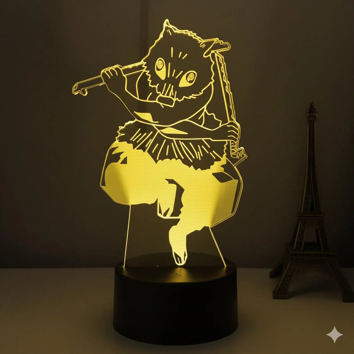 DEMON SLAYER: INOSUKE HASHIBIRA ANIME LED LAMP (MULTICOLOR)