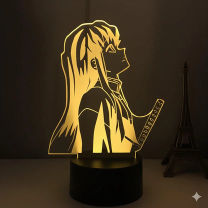 DEMON SLAYER: MUICHIRO TOKITO ACRYLIC LED LAMP (MULTICOLOR)
